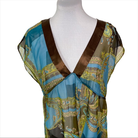 Breakin Loose 10 Sheer Short Sleeve Top - Picture 5 of 8